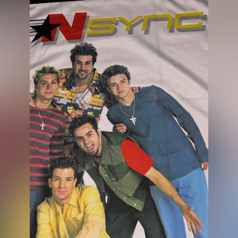 Vintage NSYNC Tapestry Wall Art No Strings Attached Justin Timberlake
2000 Zeeks - Picture 2 of 5